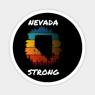 Nevada Strong Color Blast Magnet